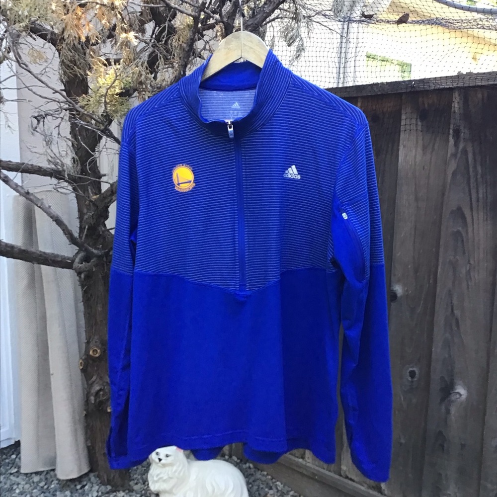 Adidas Golden state warriors 1/2 zip pullover women’s xxl athletic sweater
